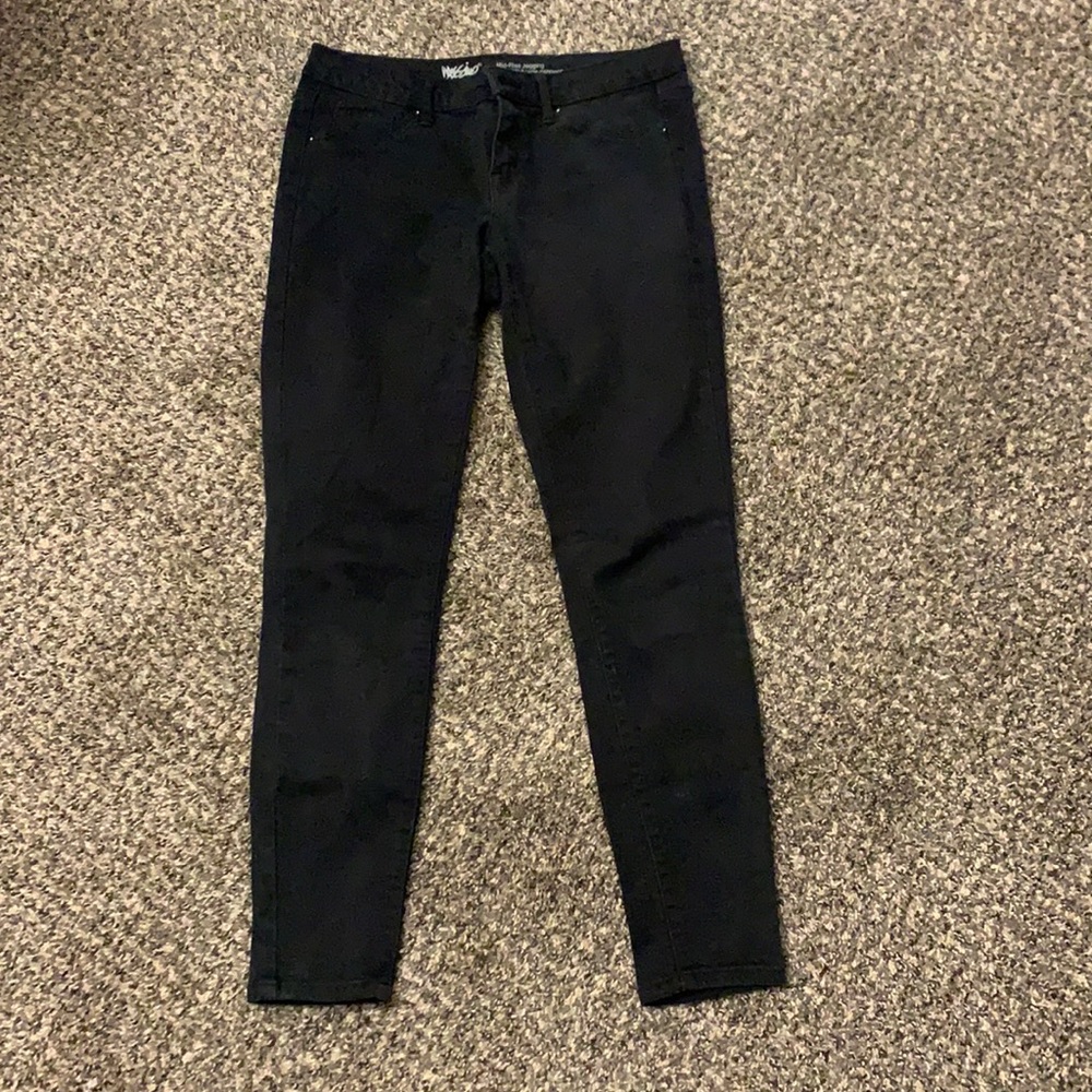 Black Mossimo Mid-Rise Jeggings